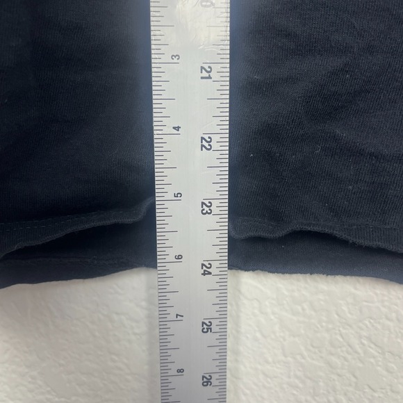 Nirvana Gradient Smile Face T Shirt Mens Black Graphic Print Crew Neck Casual S - Picture 7 of 9